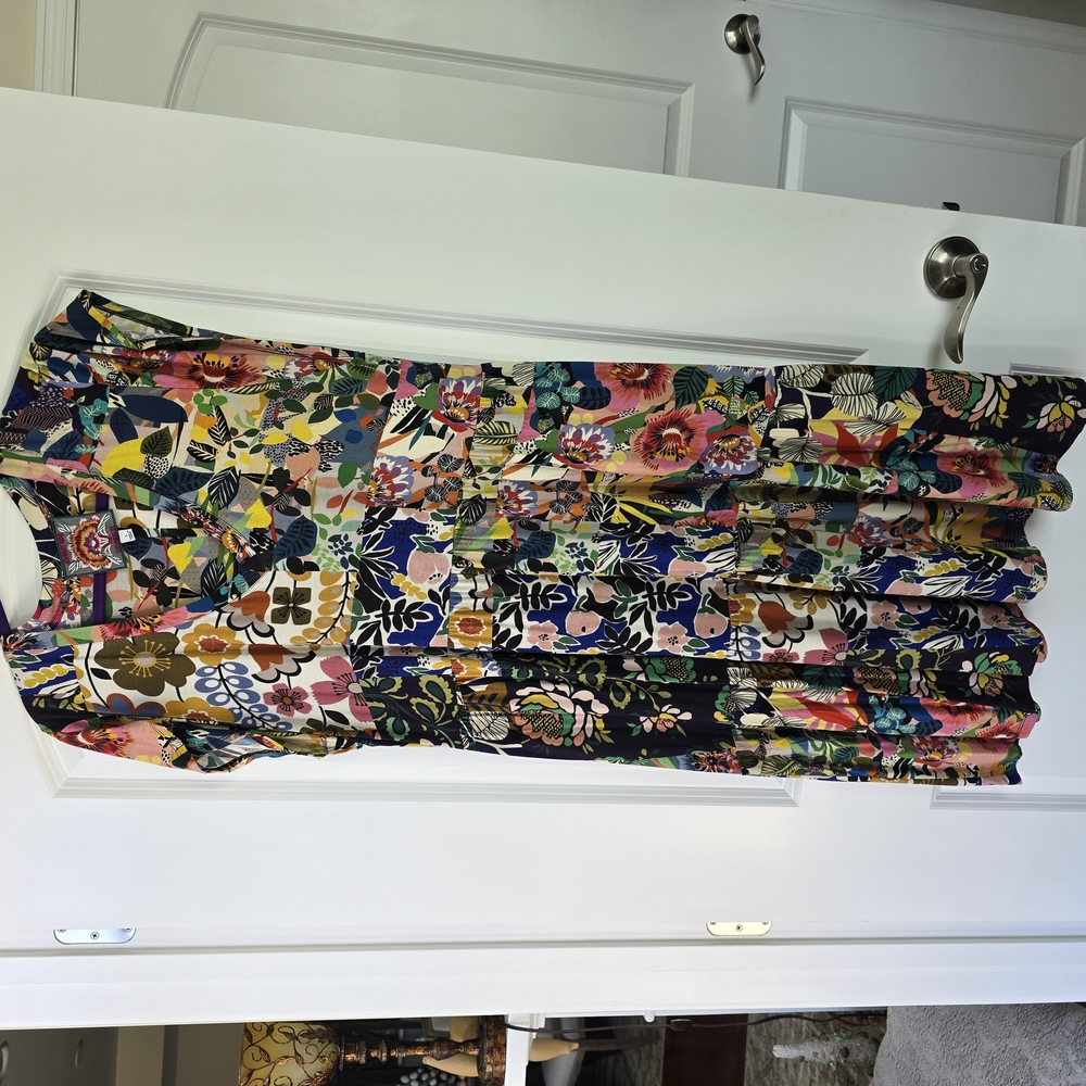 Johnny Was Floral Multicolor Women's Dress